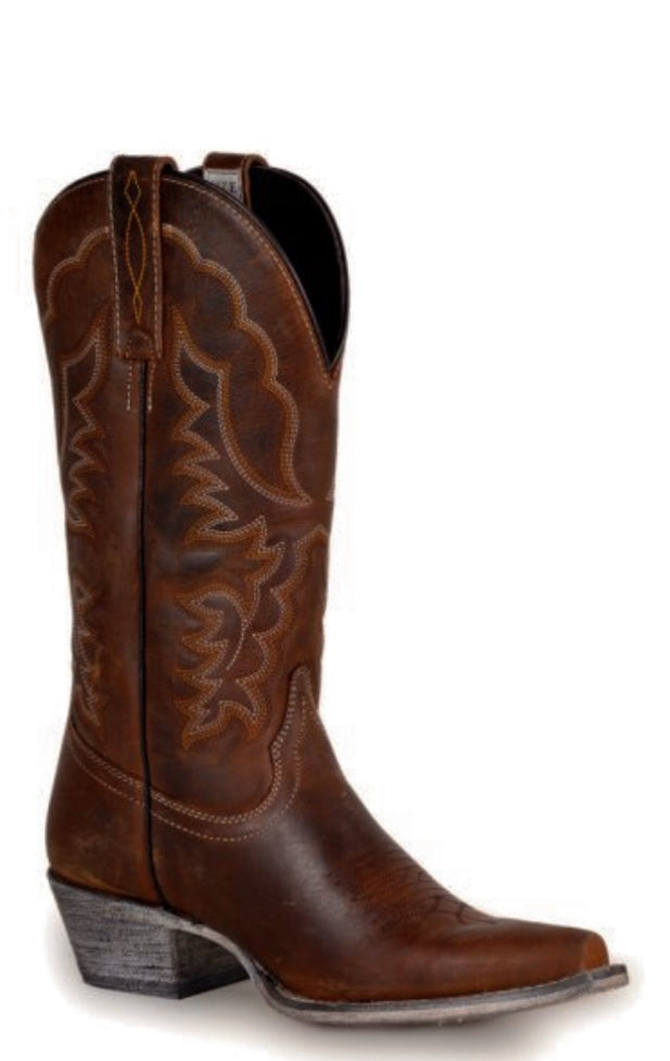 Sabrina Goat Leather Cowboy Boots