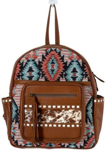 Fire Spirit Leather Backpack