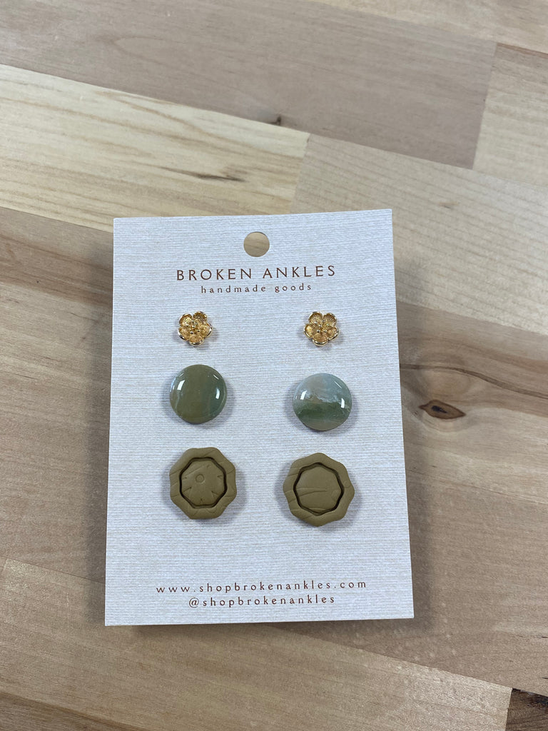 Green and Gold Stud Pack